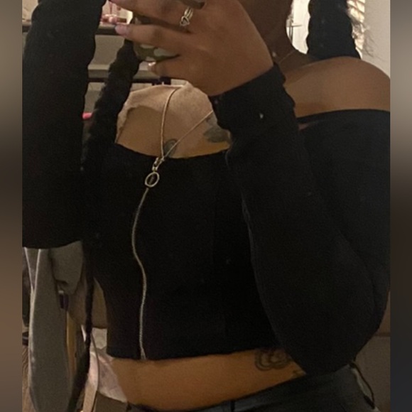 Knit crop top - Picture 3 of 5